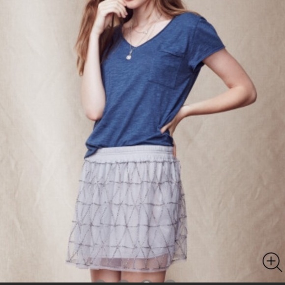 NWOT Tokyo Darling Beaded Skirt - Picture 2 of 9